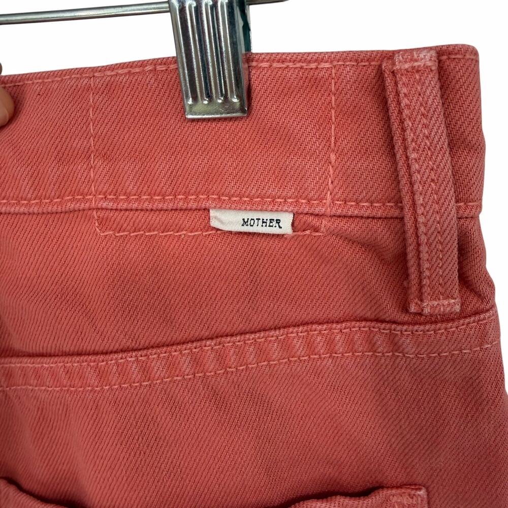 MOTHER Superior The Dodger Hit The Hay Salmon Jeans Sz 26 - Picture 4 of 13